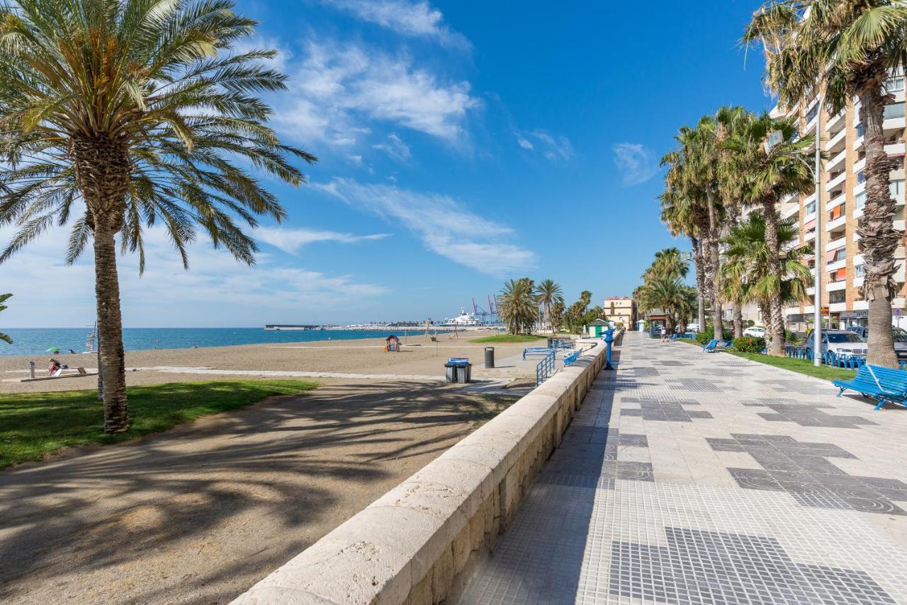 شقة Playa Sol Y Centro Historico مالقة المظهر الخارجي الصورة