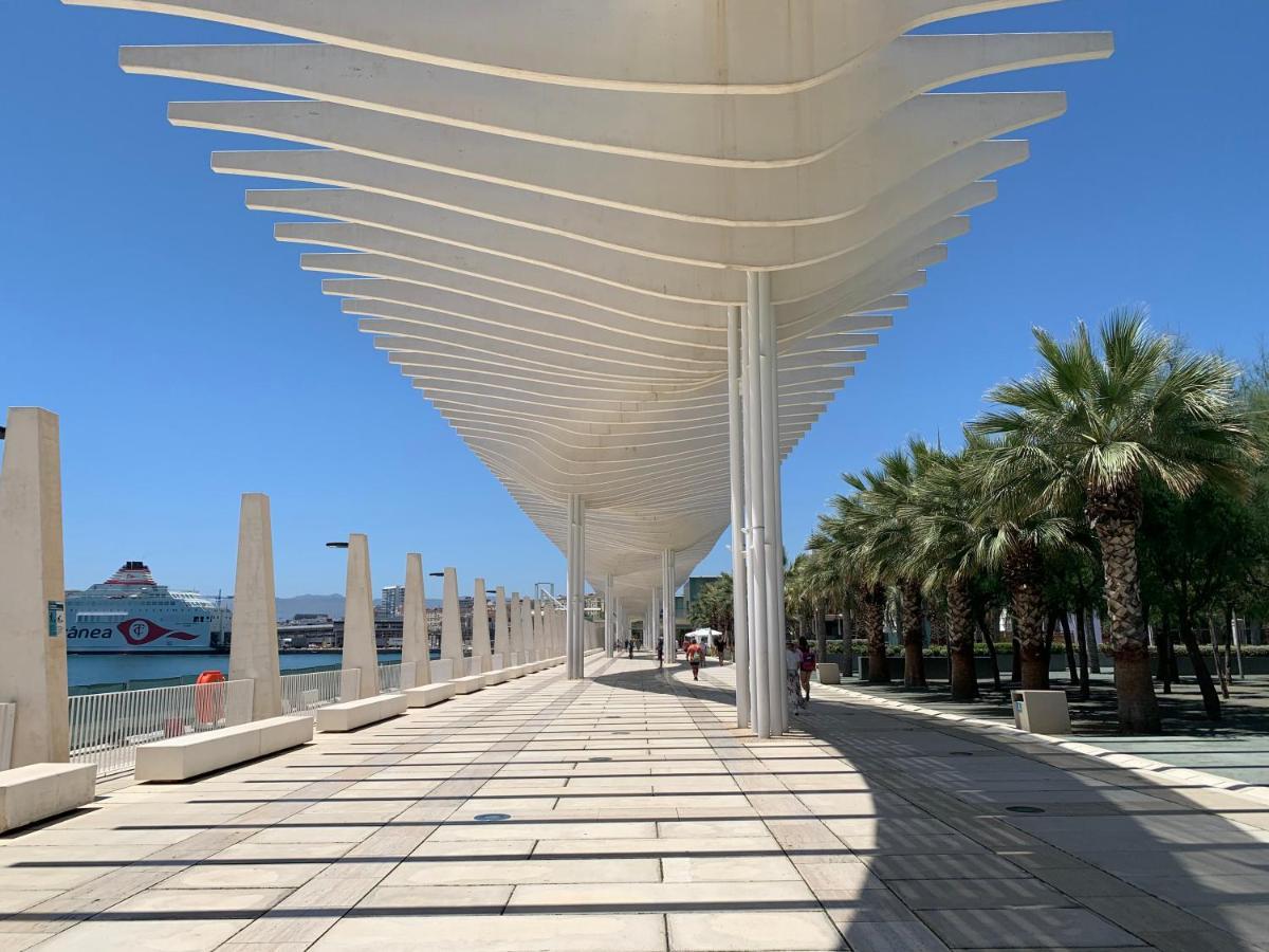 شقة Playa Sol Y Centro Historico مالقة المظهر الخارجي الصورة